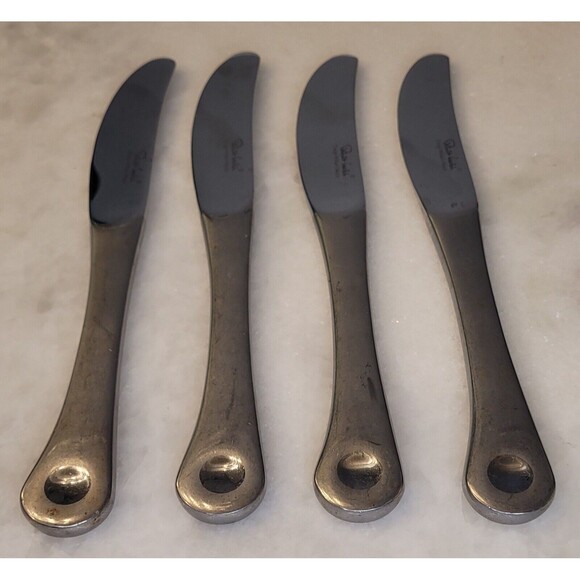 Robert Welch PENDULUM 18/10 Stainless Satin Set of 4 Dinner Knives 9 1/4" - Picture 3 of 11